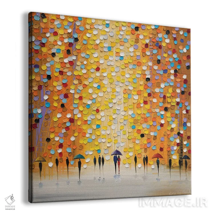 تابلو باران دیروز اثر اکاترینا ارمیلکینا - نمای پرسپکتیو محصول