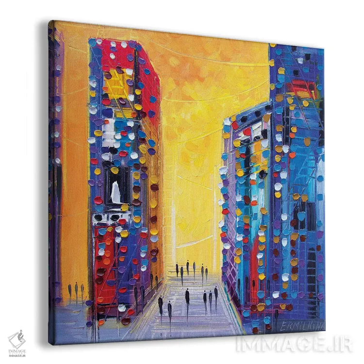تابلو پیادهروی شهری اثر اکاترینا ارمیلکینا - نمای پرسپکتیو محصول