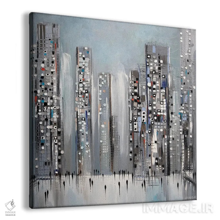تابلو زندگی مدرن اثر اکاترینا ارمیلکینا - نمای پرسپکتیو محصول