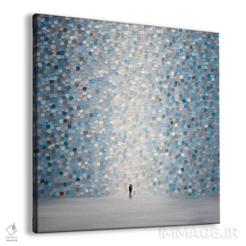 تابلو بوسه زیر نور ماه اثر اکاترینا ارمیلکینا - نمای پرسپکتیو محصول