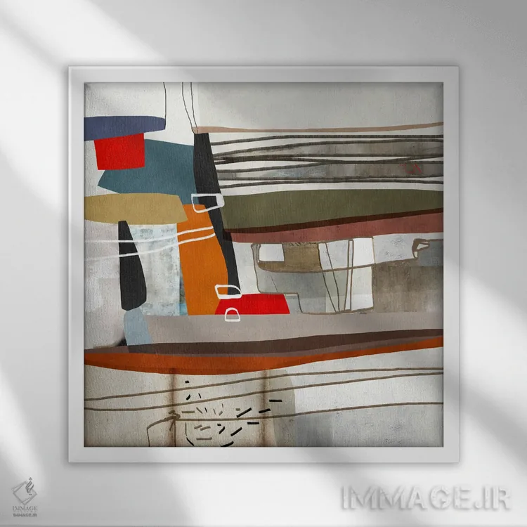 تابلو یک روز زیبای دیگر اثر روبرتو مورو - نمای قابدار سفید