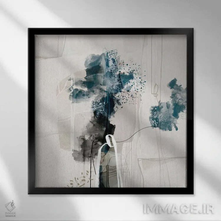 تابلو اثر اثر روبرتو مورو - نمای قابدار مشکی