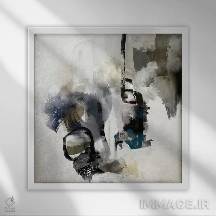 تابلو دلسوز اثر روبرتو مورو - نمای قابدار سفید