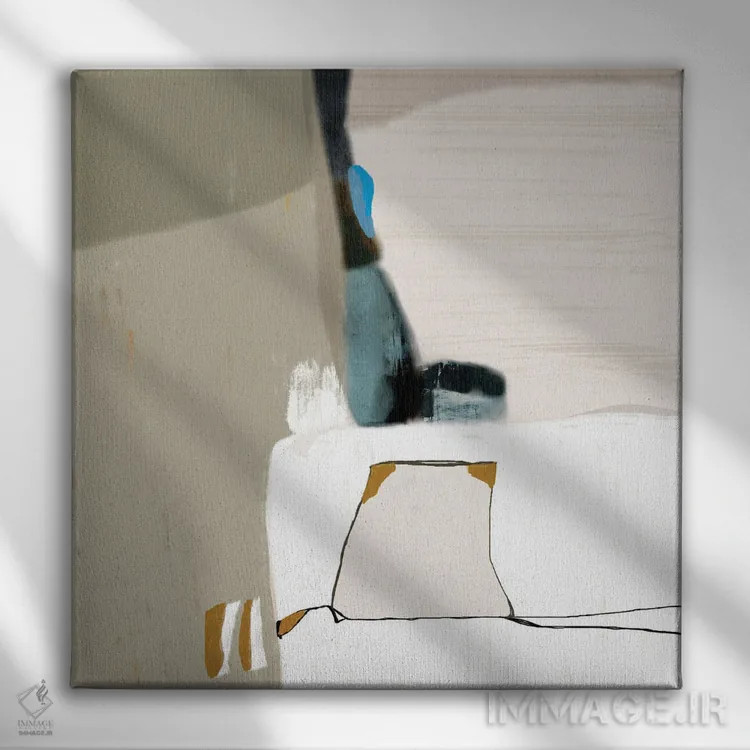 تابلو توافق اثر روبرتو مورو - نمای روبهرو روی دیوار