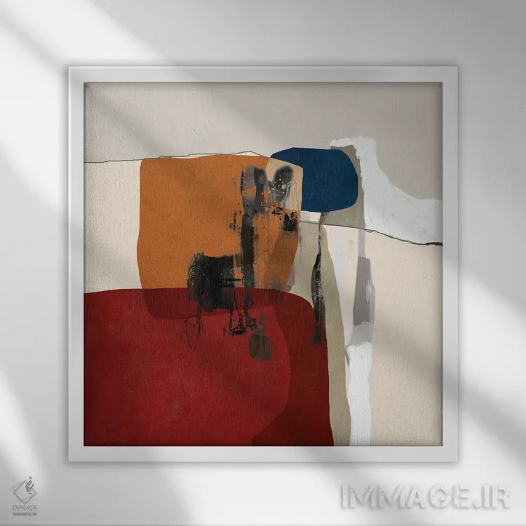 تابلو ساده همینگونه اثر روبرتو مورو - نمای قابدار سفید