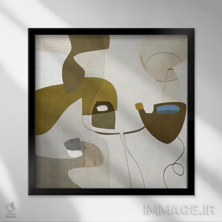 تابلو بیدردسر اثر روبرتو مورو - نمای قابدار مشکی