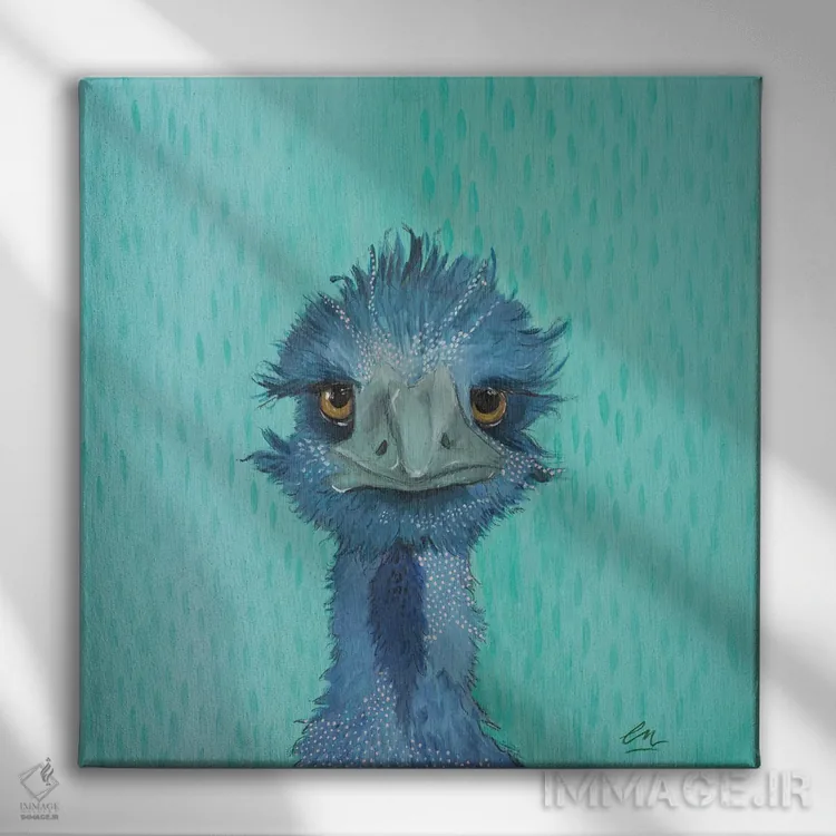 تابلو آقای بیفی اثر امیلی رید - نمای روبهرو روی دیوار