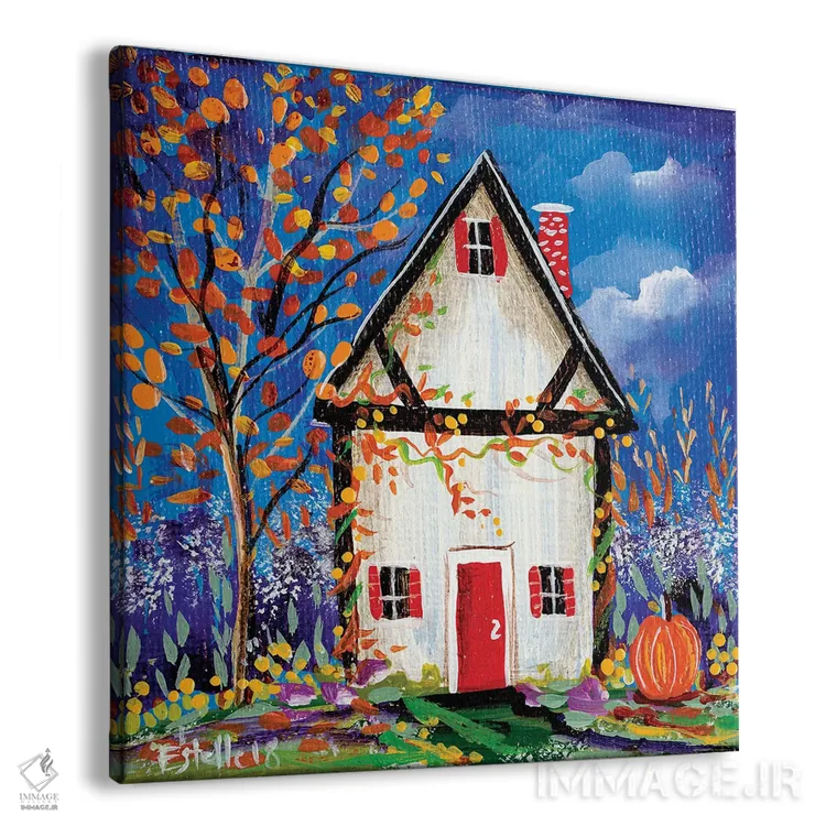 تابلو پاییز اثر استل گرنگس - نمای پرسپکتیو محصول