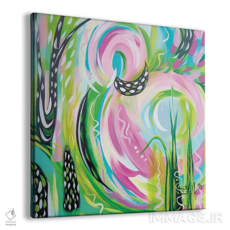 تابلو ترکیب مینگو اثر استل گرنگس - نمای پرسپکتیو محصول