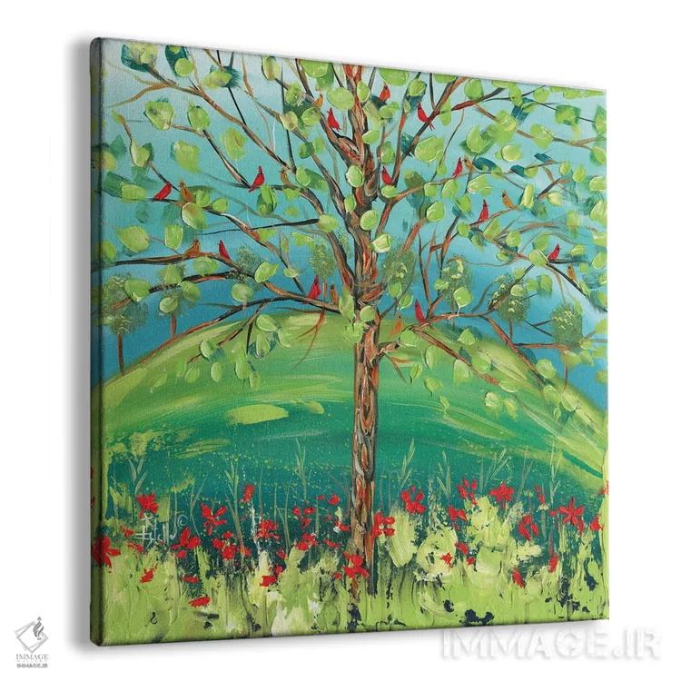 تابلو درخت خانواده اثر استل گرنگس - نمای پرسپکتیو محصول