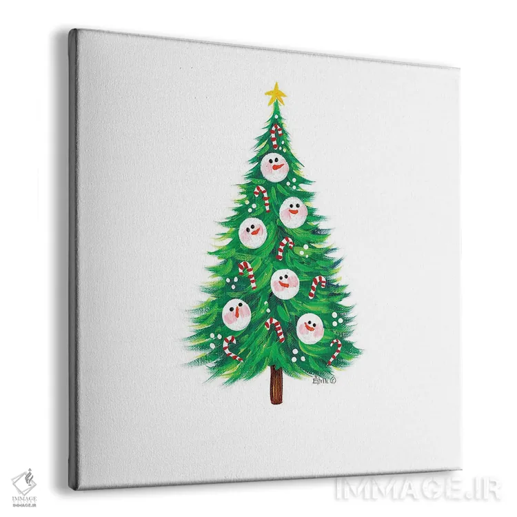 تابلو درخت یخزده اثر استل گرنگس - نمای پرسپکتیو محصول