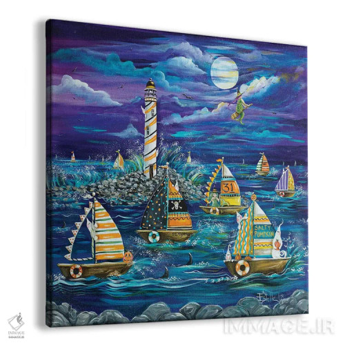 تابلو هالووین اثر استل گرنگس - نمای پرسپکتیو محصول