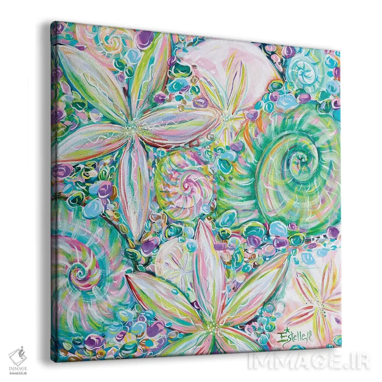 تابلو جواهرات ساحلی اثر استل گرنگس - نمای پرسپکتیو محصول