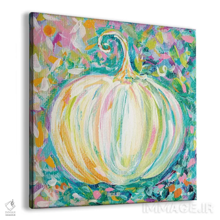 تابلو کدوتنبل اثر استل گرنگس - نمای پرسپکتیو محصول