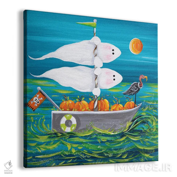 تابلو بادبانهای ترسناک اثر استل گرنگس - نمای پرسپکتیو محصول