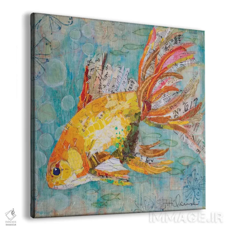 تابلو همیشه رو به بالا ۱ اثر الیزابت سن هیلر - نمای پرسپکتیو محصول