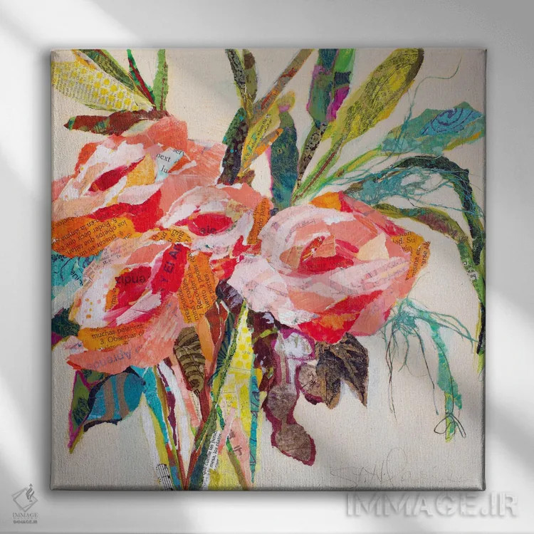 تابلو رویای فارم ۲ (هاسیندا) اثر الیزابت سن هیلر - نمای روبهرو روی دیوار