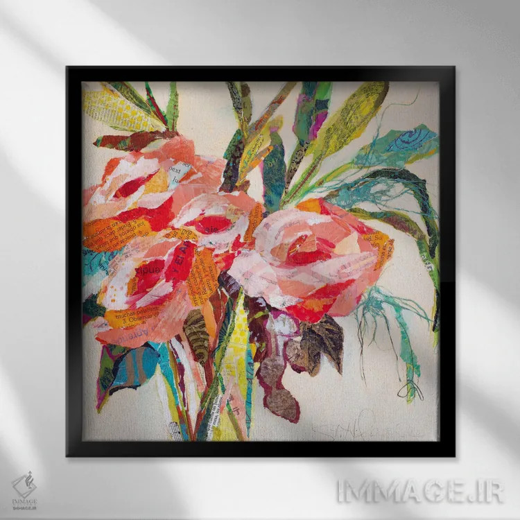 تابلو رویای فارم ۲ (هاسیندا) اثر الیزابت سن هیلر - نمای قابدار مشکی