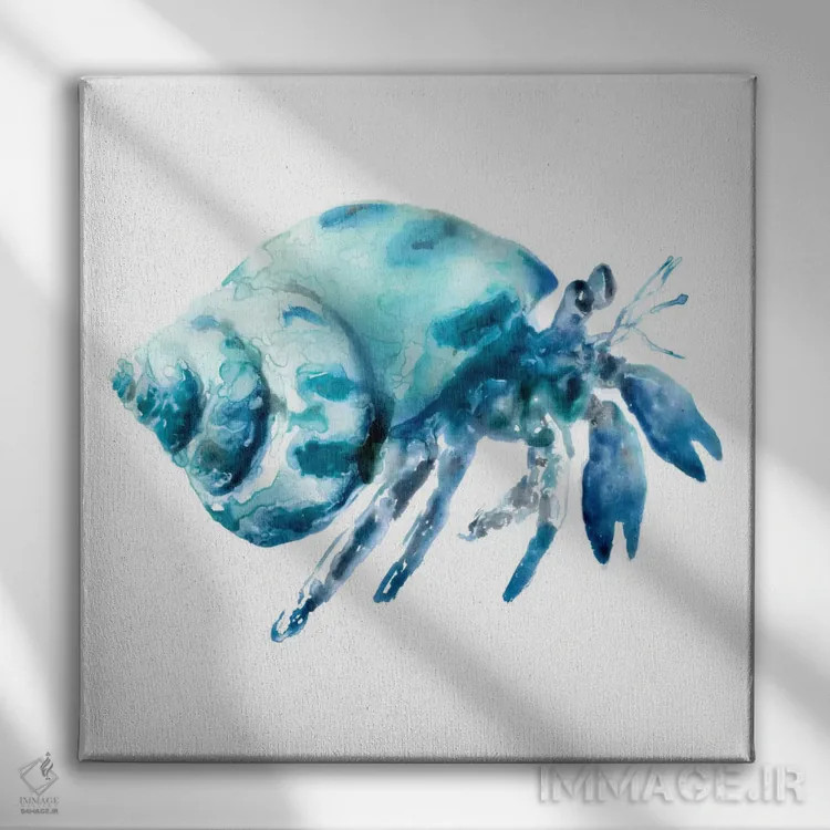 تابلو گوشهنشین اثر ادوارد سلکرک - نمای روبهرو روی دیوار