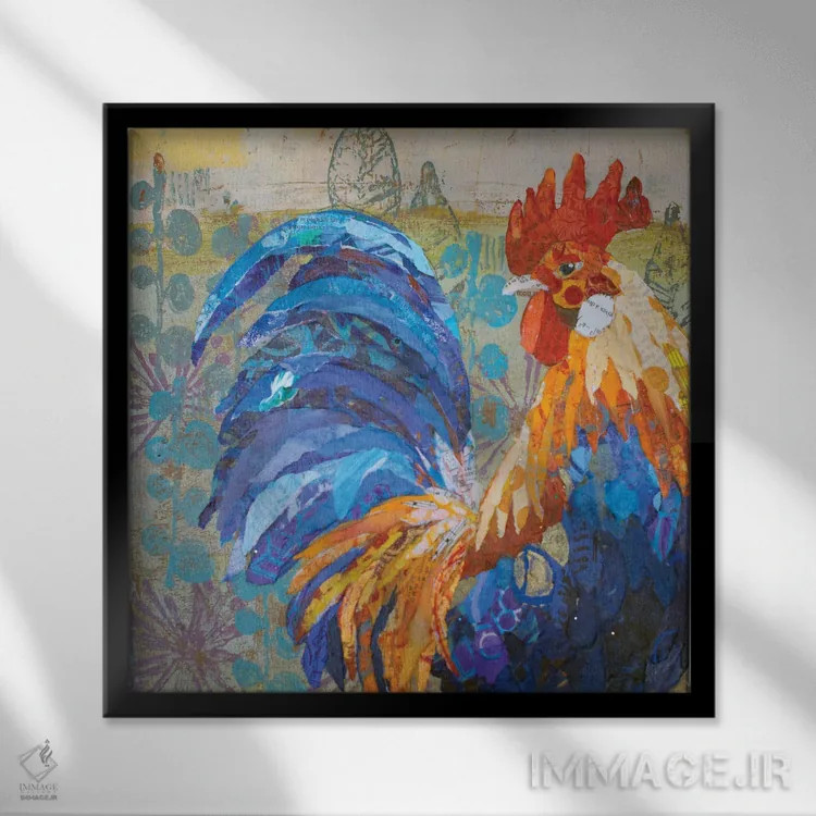 تابلو صبح خوش ۲ اثر الیزابت سن هیلر - نمای قابدار مشکی