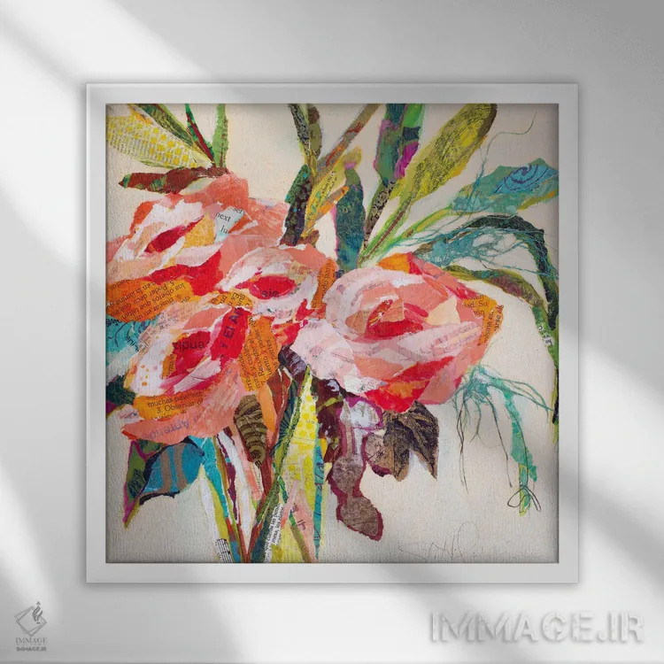 تابلو رویای فارم ۲ (هاسیندا) اثر الیزابت سن هیلر - نمای قابدار سفید