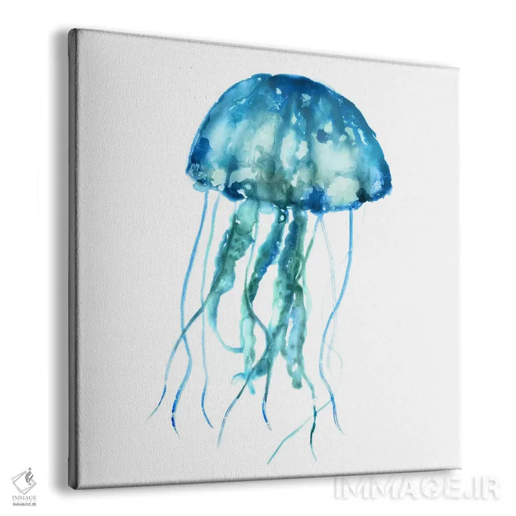 تابلو عروس دریایی اثر ادوارد سلکرک - نمای پرسپکتیو محصول