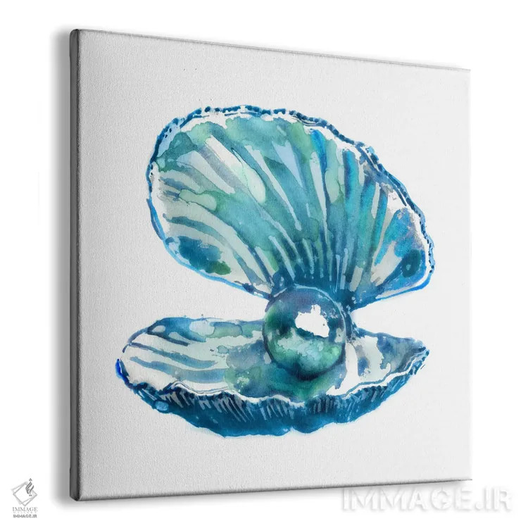 تابلو صدف خوراکی اثر ادوارد سلکرک - نمای پرسپکتیو محصول