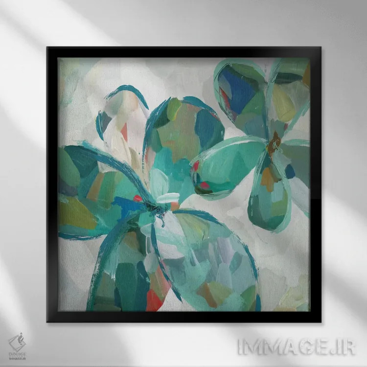 تابلو بخش ۱ اثر ادوارد سلکرک - نمای قابدار مشکی