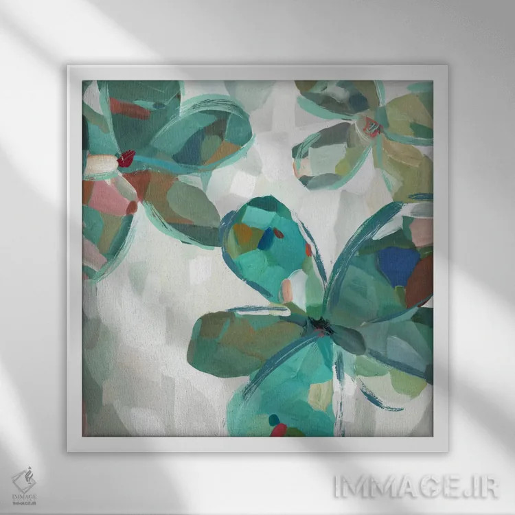 تابلو بخش ۲ اثر ادوارد سلکرک - نمای قابدار سفید