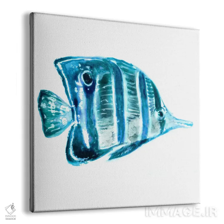 تابلو ماهی ۳ اثر ادوارد سلکرک - نمای پرسپکتیو محصول