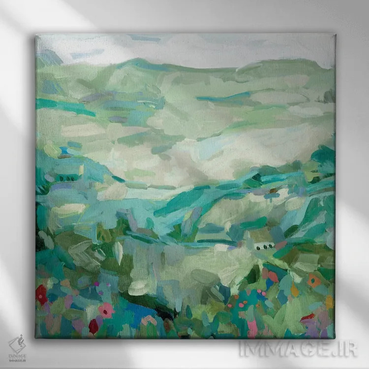 تابلو وحشی اثر ادوارد سلکرک - نمای روبهرو روی دیوار