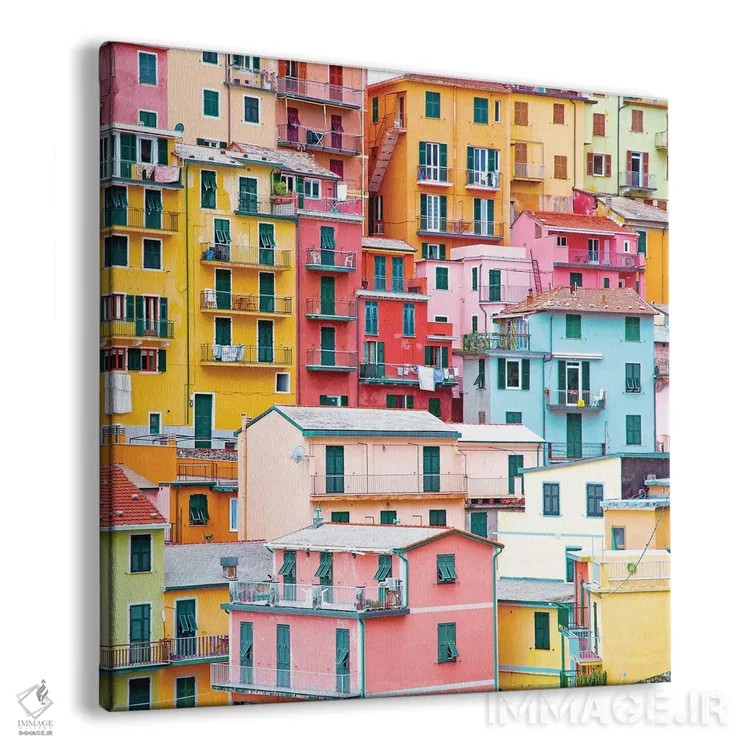 تابلو چینکو تره (نام منطقهای در ایتالیا) اثر ارین سامر - نمای پرسپکتیو محصول