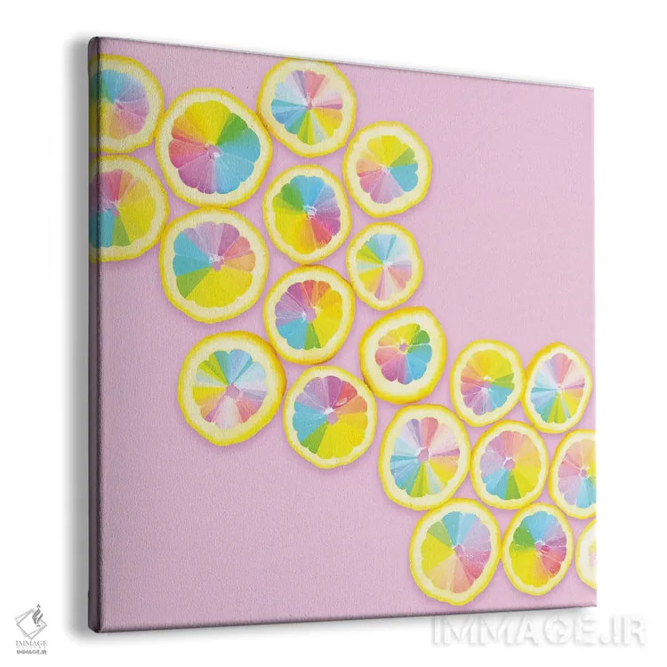 تابلو مرکبات چرخرنگ اثر ارین سامر - نمای پرسپکتیو محصول