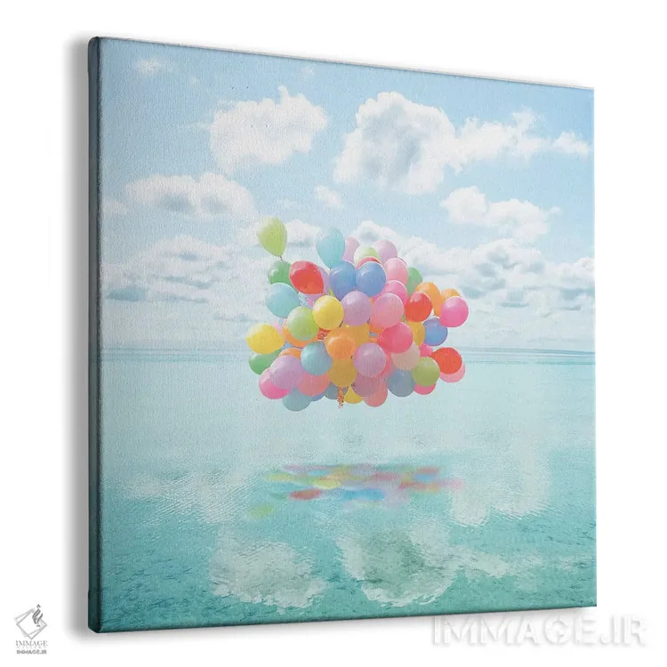 تابلو رقص بر آب اثر ارین سامر - نمای پرسپکتیو محصول