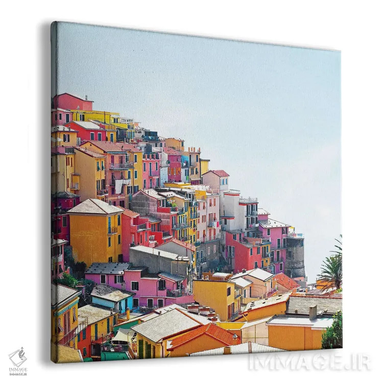 تابلو تپه مانارولا (شهری در ایتالیا) اثر ارین سامر - نمای پرسپکتیو محصول