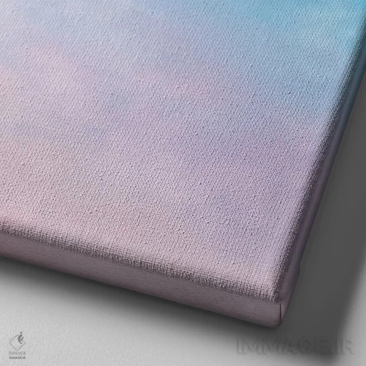 تابلو عشق در هواست اثر ارین سامر - نمای نزدیک بافت بوم