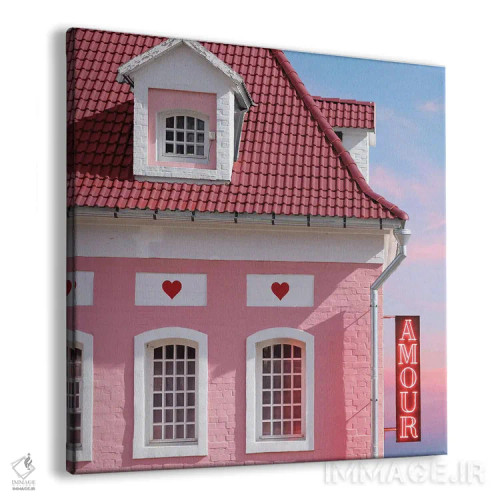 تابلو عشق (فرانسه) اثر ارین سامر - نمای پرسپکتیو محصول
