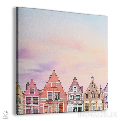 تابلو بامها در بروژ (شهر در بلژیک) اثر ارین سامر - نمای پرسپکتیو محصول