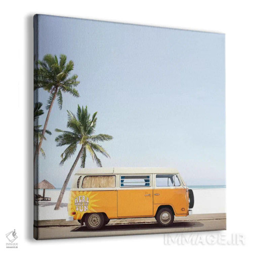 تابلو خورشید میآید (ارجاع به ترانه) اثر ارین سامر - نمای پرسپکتیو محصول