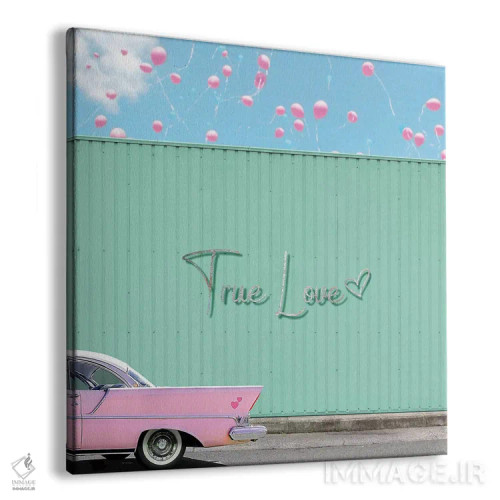 تابلو عشق واقعی اثر ارین سامر - نمای پرسپکتیو محصول