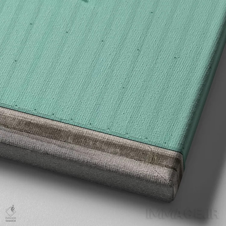 تابلو عشق واقعی اثر ارین سامر - نمای نزدیک بافت بوم