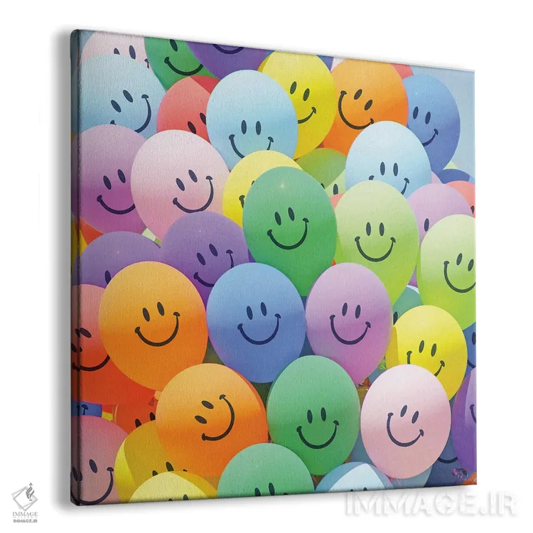 تابلو بیا خوشحال باشیم اثر ارین سامر - نمای پرسپکتیو محصول