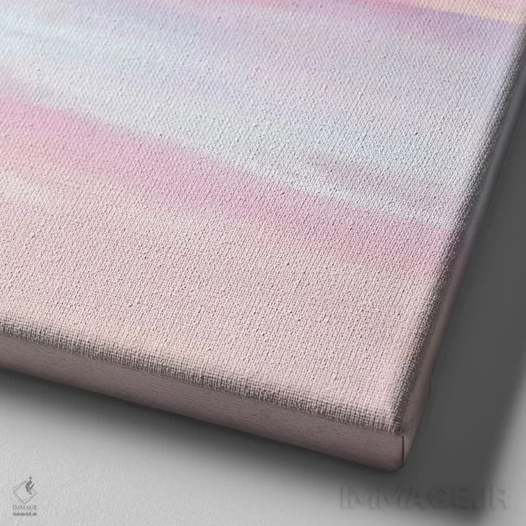 تابلو بالا و دورتر (پرواز) اثر ارین سامر - نمای نزدیک بافت بوم