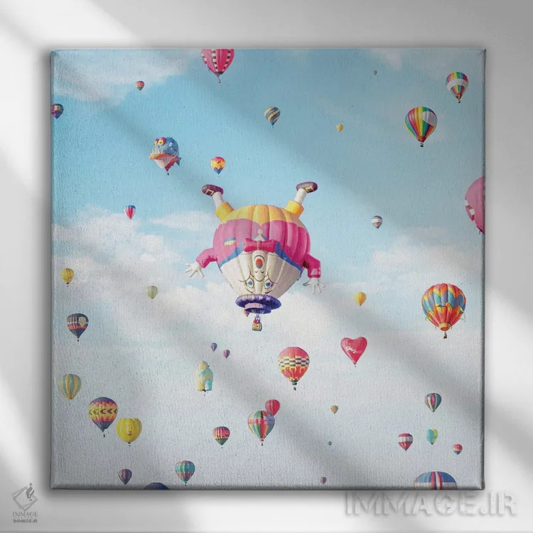 تابلو آدم خوب (اصطلاح) اثر ارین سامر - نمای روبهرو روی دیوار