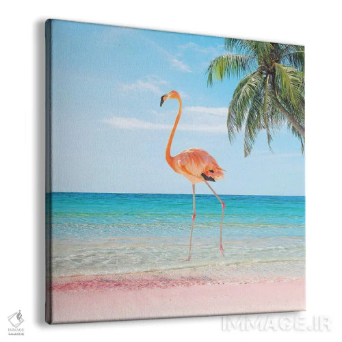 تابلو گامزدن در ساحل اثر ارین سامر - نمای پرسپکتیو محصول