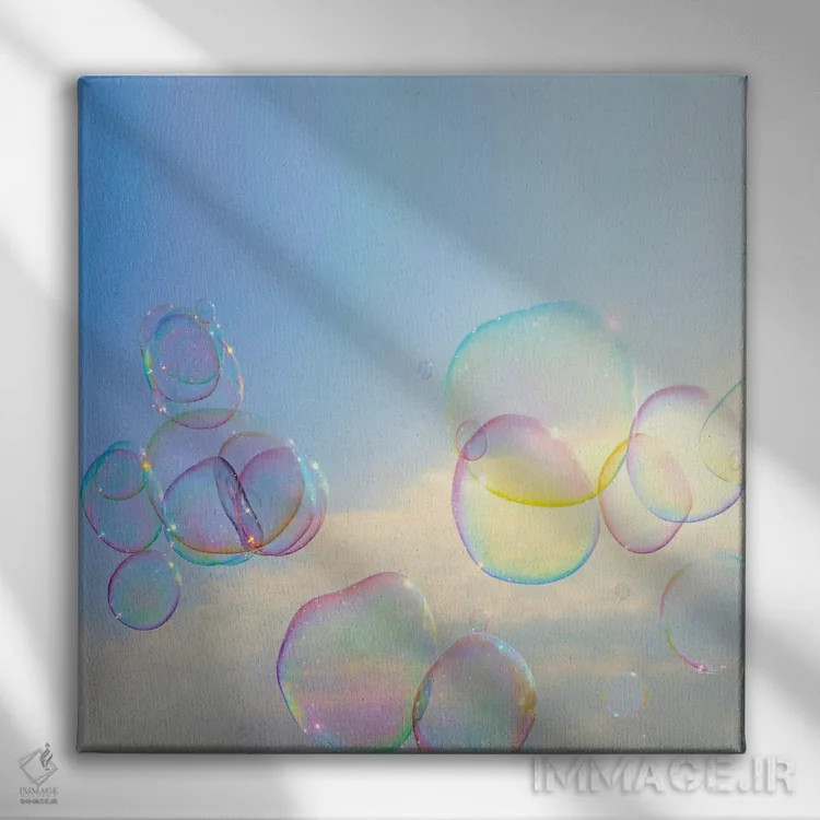 تابلو سریال آبکی اثر ارین سامر - نمای روبهرو روی دیوار