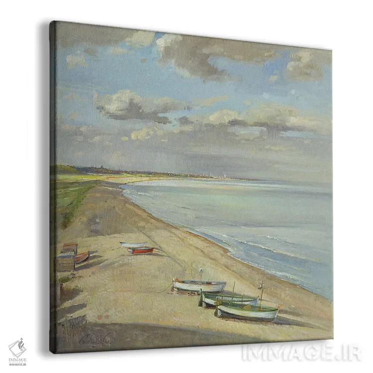 تابلو به سوی ساوتوولد (شهر ساحلی انگلستان) اثر تیموتی ایستون - نمای پرسپکتیو محصول