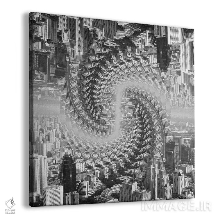 تابلو تلاقی نقطه ۱ اثر اوگنی سولویف - نمای پرسپکتیو محصول