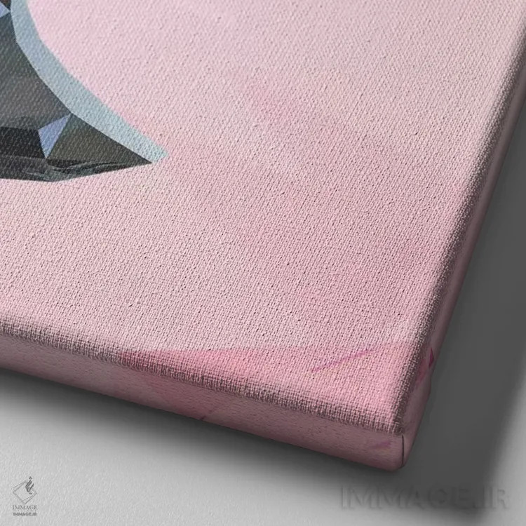 تابلو وجد الهی اثر اوگنی سولویف - نمای نزدیک بافت بوم