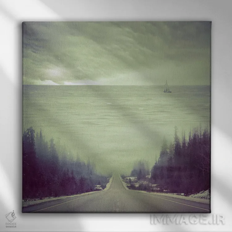 تابلو دوپسیسم (اسم خاص/عنوان اثر) اثر اوگنی سولویف - نمای روبهرو روی دیوار